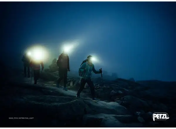 Petzl ACTIK 2025 latarka czołowa czerwona