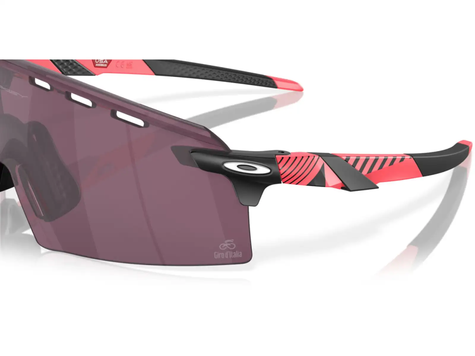 Oakley Encoder Strike Vented okulary przeciwsłoneczne GDI Pink/Prizm Road Black