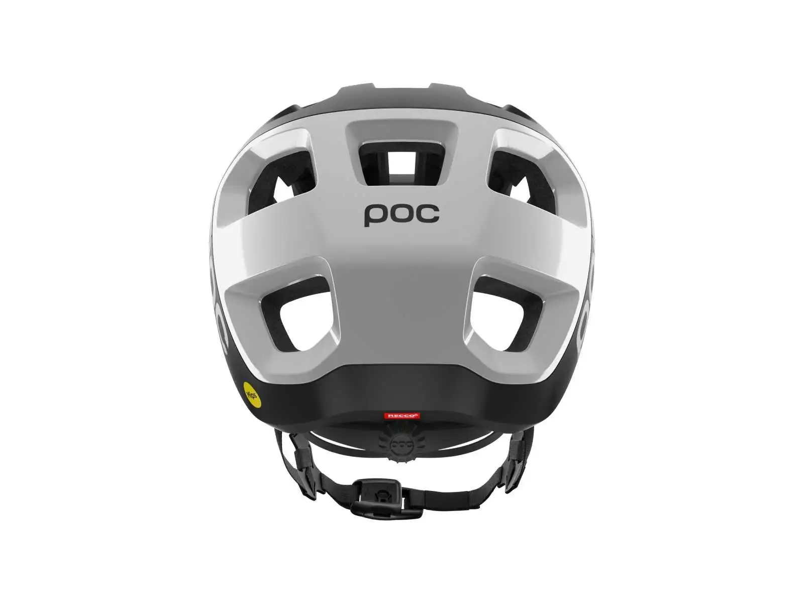 POC Cularis kask Uranium Black Matt/Hydrogen White/Logo