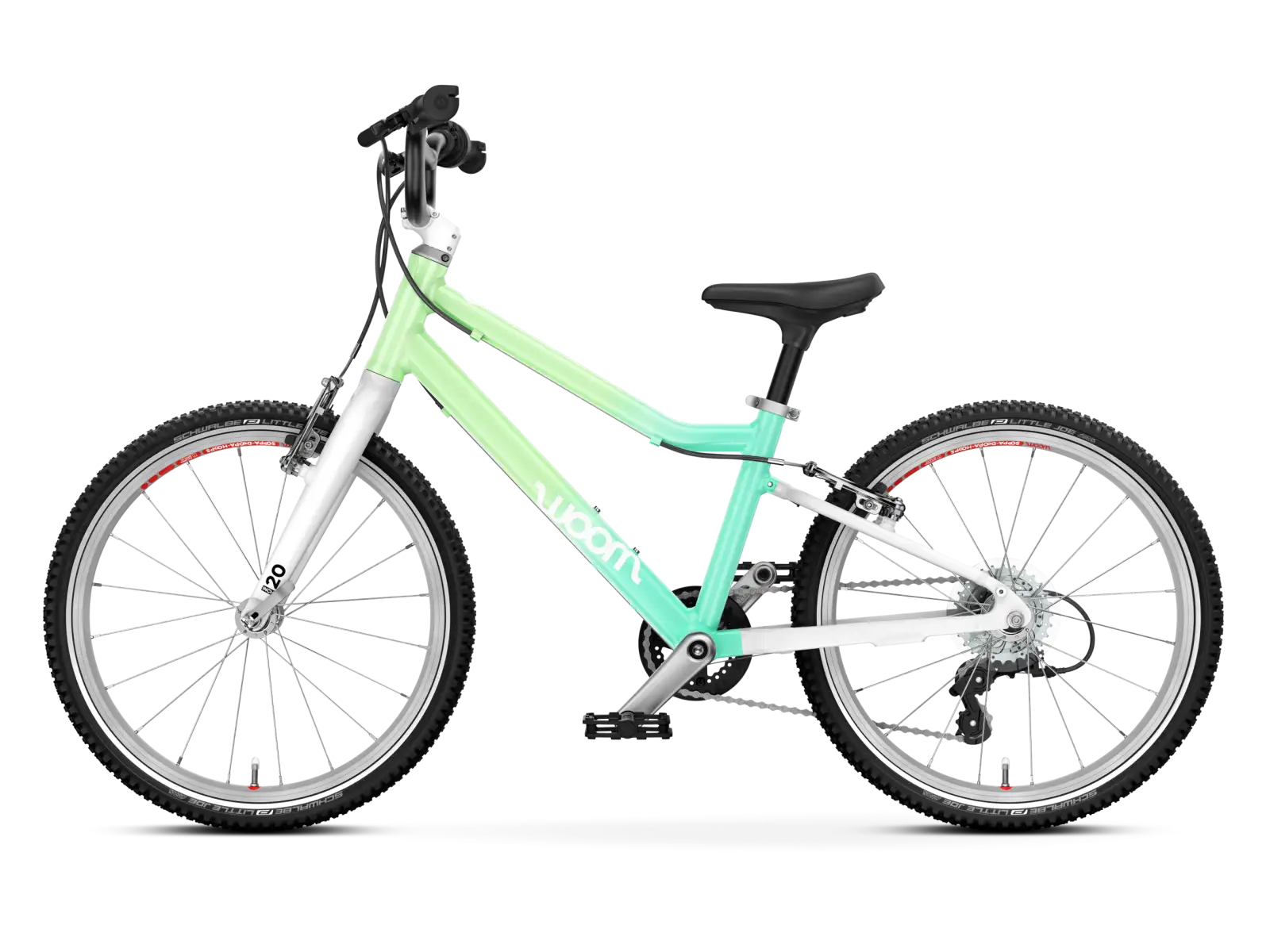 Woom GO 4 rower dziecięcy 20 Spearmint Crush Limited