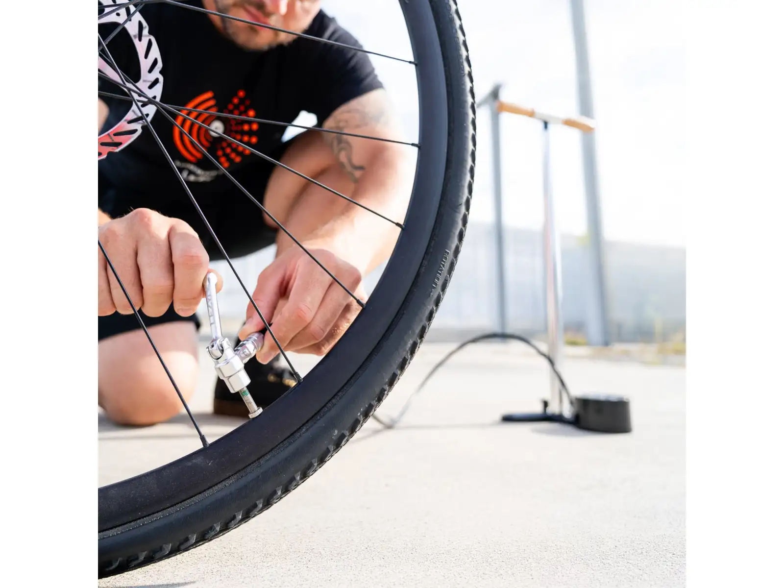 Lezyne Alloy Floor Drive 3.5 pompka warsztatowa z głowicą Presta Pro