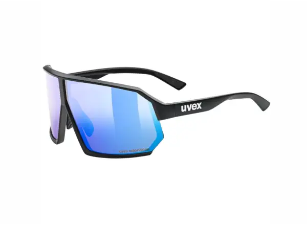 Uvex Sportstyle 237 ColorVision okulary Black Matt/Mirror Blue