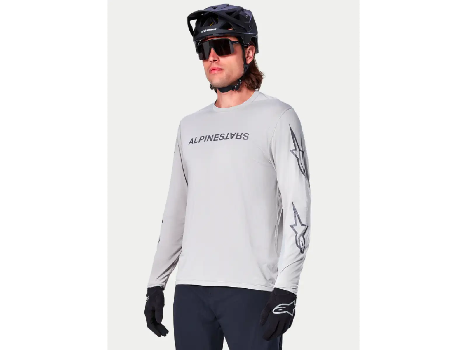 Alpinestars A-Dura Switch męski dres długi rękaw Light Grey