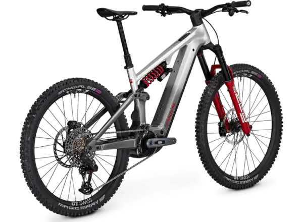 Focus SAM2 6.0 rower elektryczny pełnym zawieszeniem Nepalsilver/Steelgrey