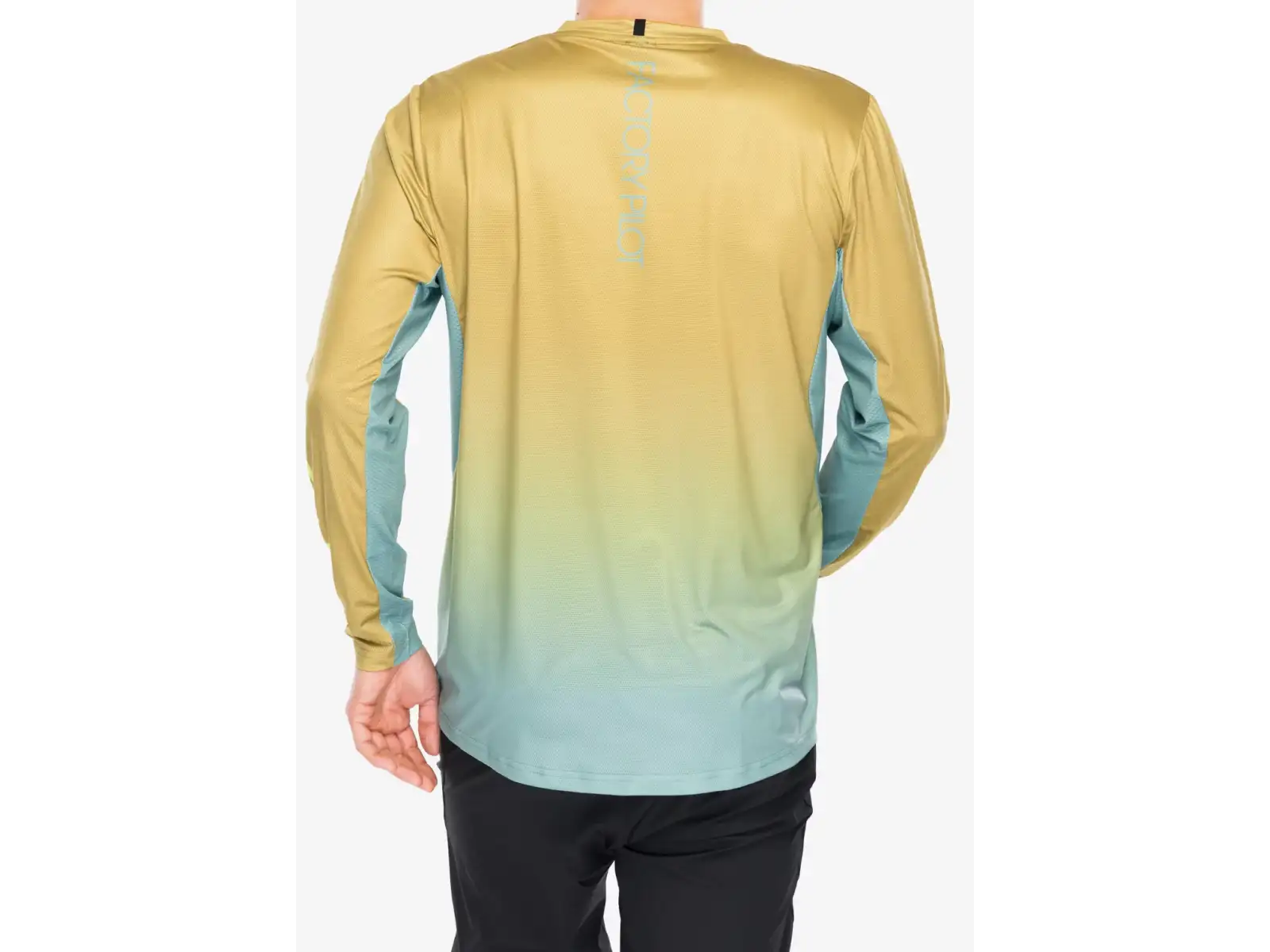 Oakley Maven Coast 2.0 luźna koszulka z długim rękawem Gradient Sulfide Pacific