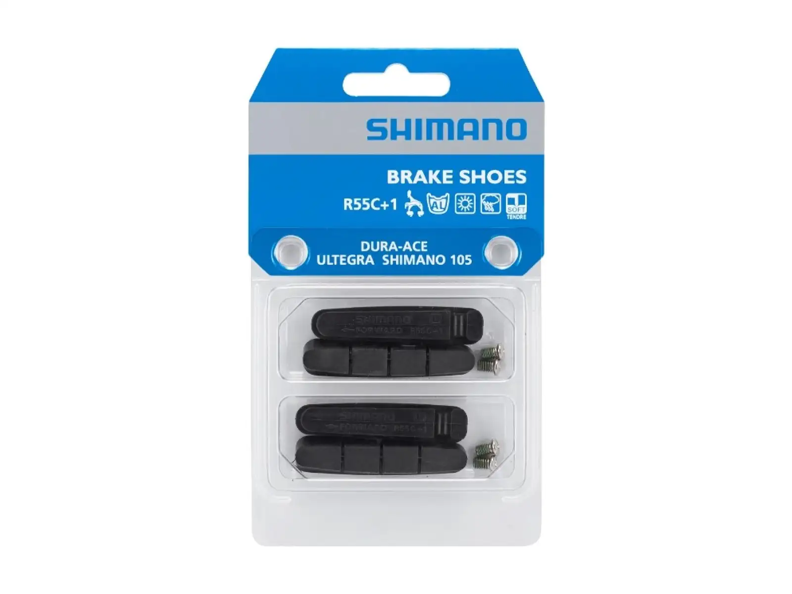 Shimano R55C+1 klocki hamulcowe do Dura Ace/Ultegra/105