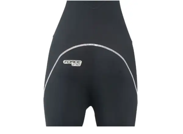 Force Z70 softshell spodnie na szelkach bez wkładki czarne