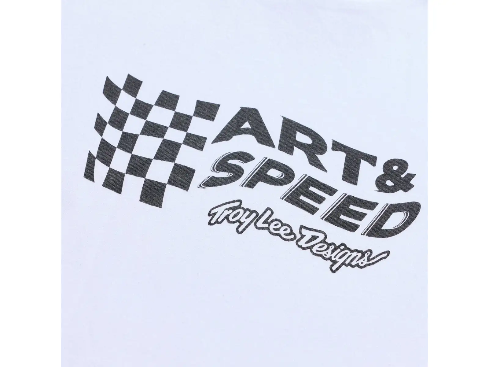 Troy Lee Designs Finish Line męska koszulka krótki rękaw White