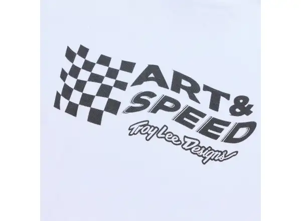 Troy Lee Designs Finish Line męska koszulka krótki rękaw White
