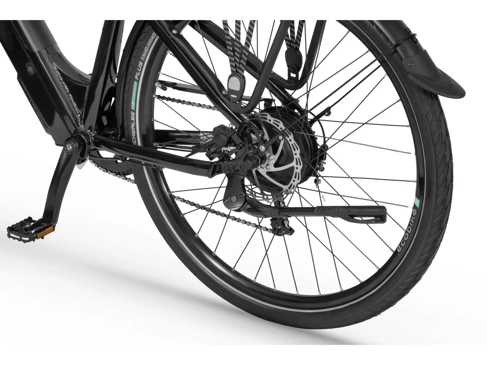 Ecobike X-Cross 504 Wh Black trekkingowy rower elektryczny