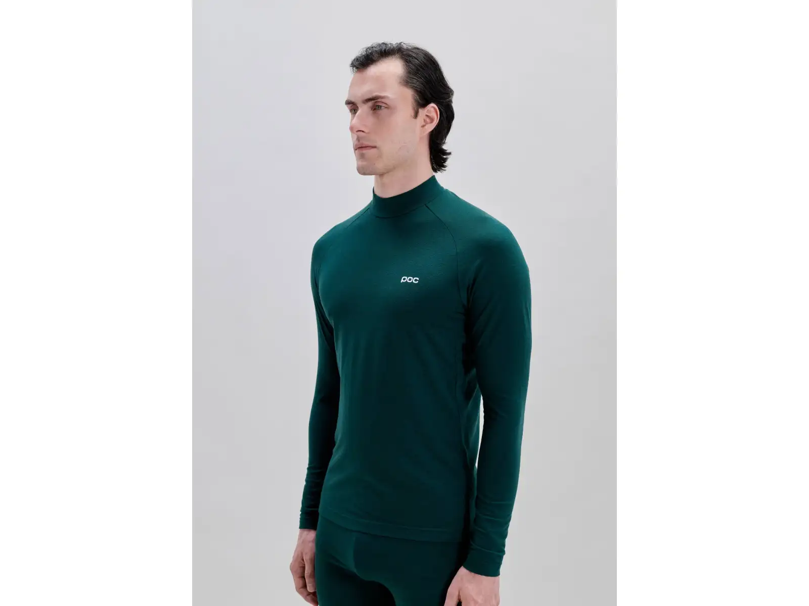 POC Layer Merino męska koszulka termoaktywna z długim rękawem Pargasite Green