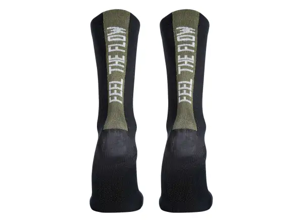 Northwave Feel The Flow skarpety Black/Forest Green