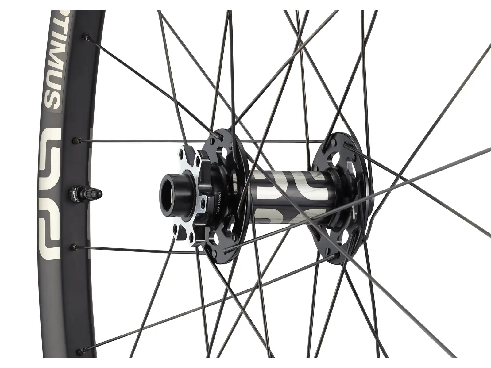 E-13 Optimus Race Carbon Boost 29" przednie szprychowane koło Black