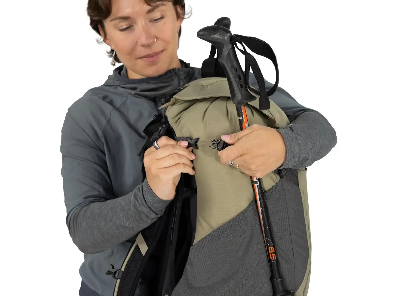 Osprey plecak Hikelite 32 l Tungsten/Yellow