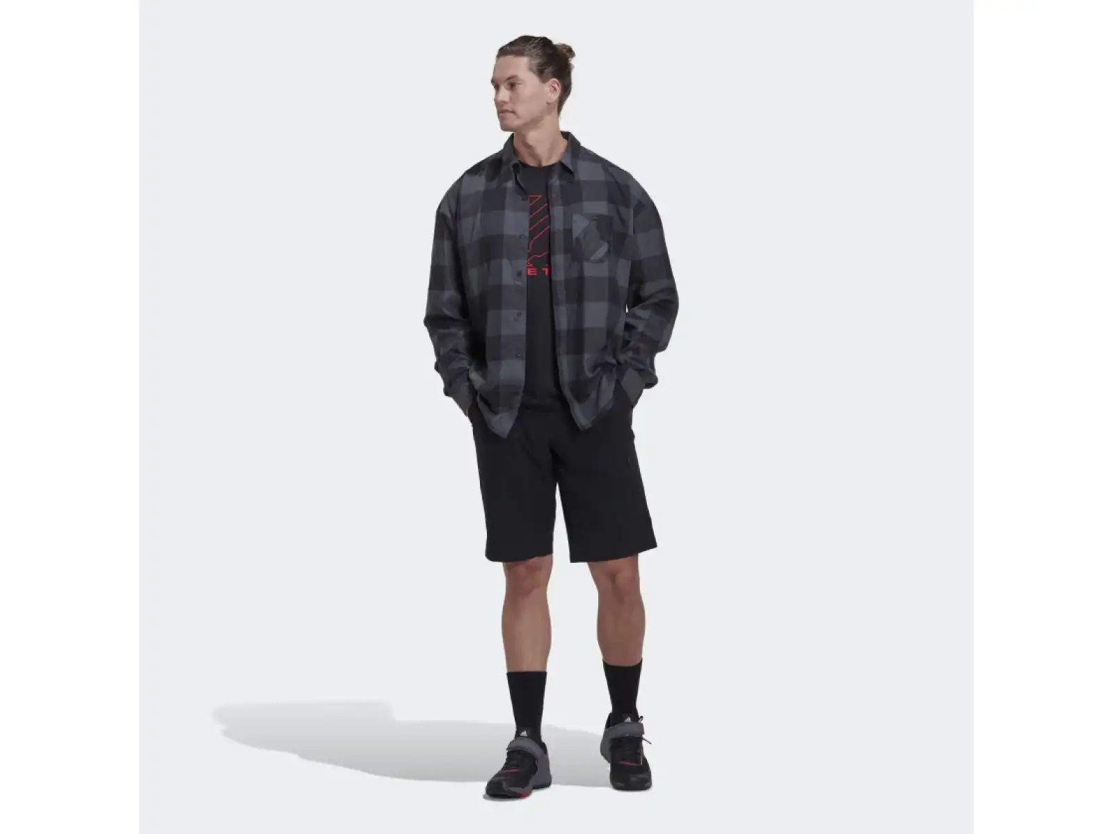 Five Ten Flannel męska koszula Grey Six/Black