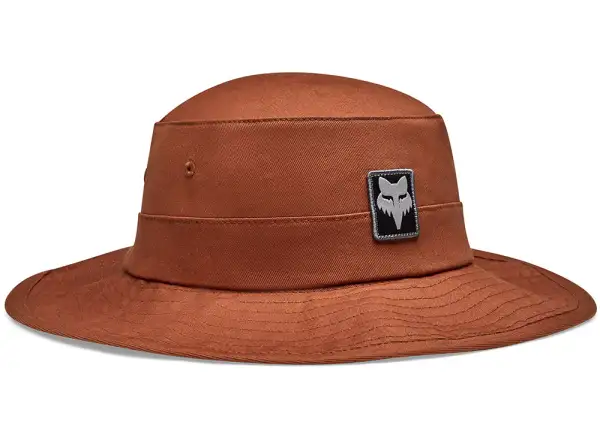 Fox Base Over Sun kapelusz Saddle Brown