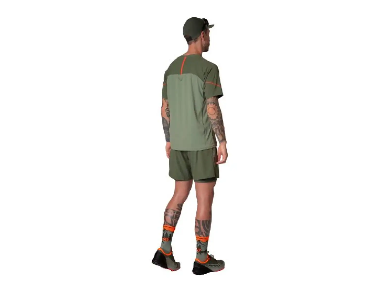 Dynafit Alpine Pro 2w1 męskie spodenki biegowe Thyme
