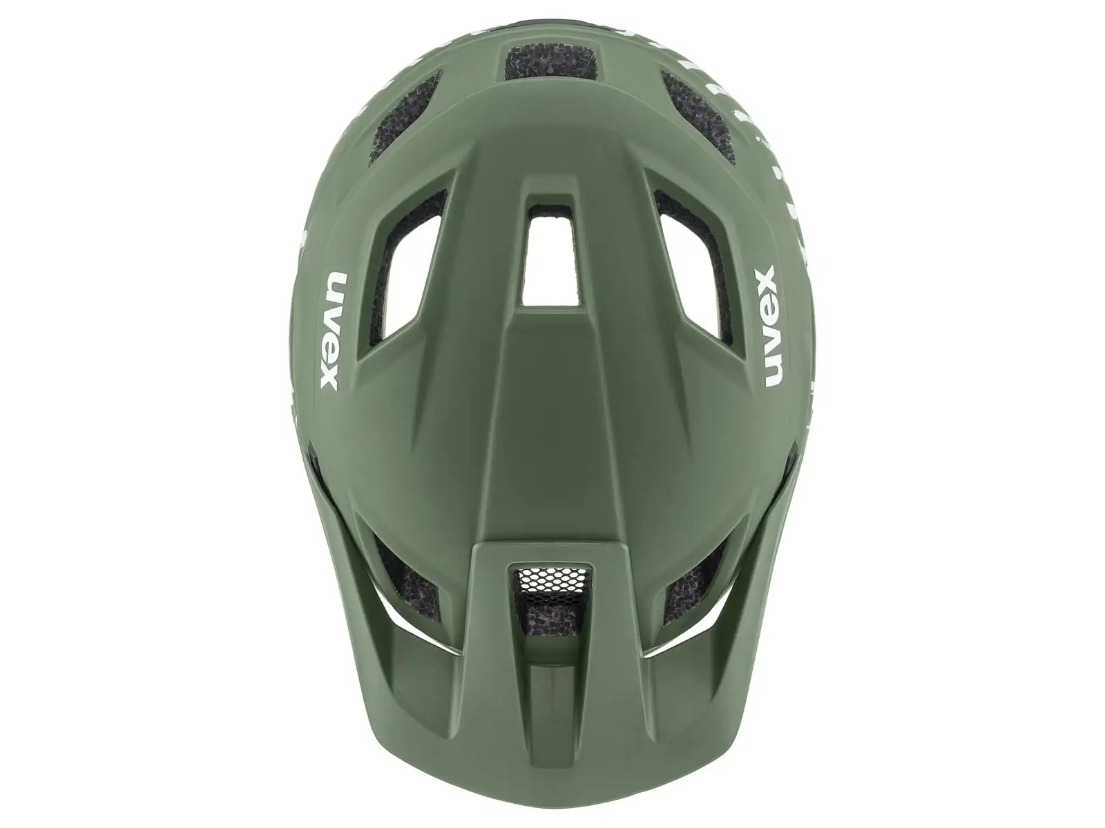 Uvex Access kask Moss Green/White Matt