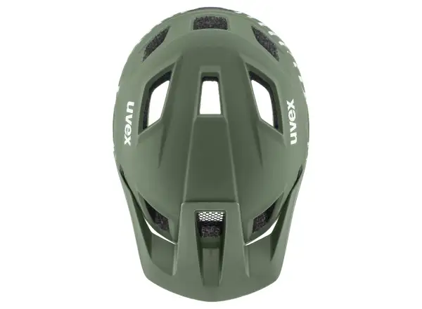 Uvex Access kask Moss Green/White Matt