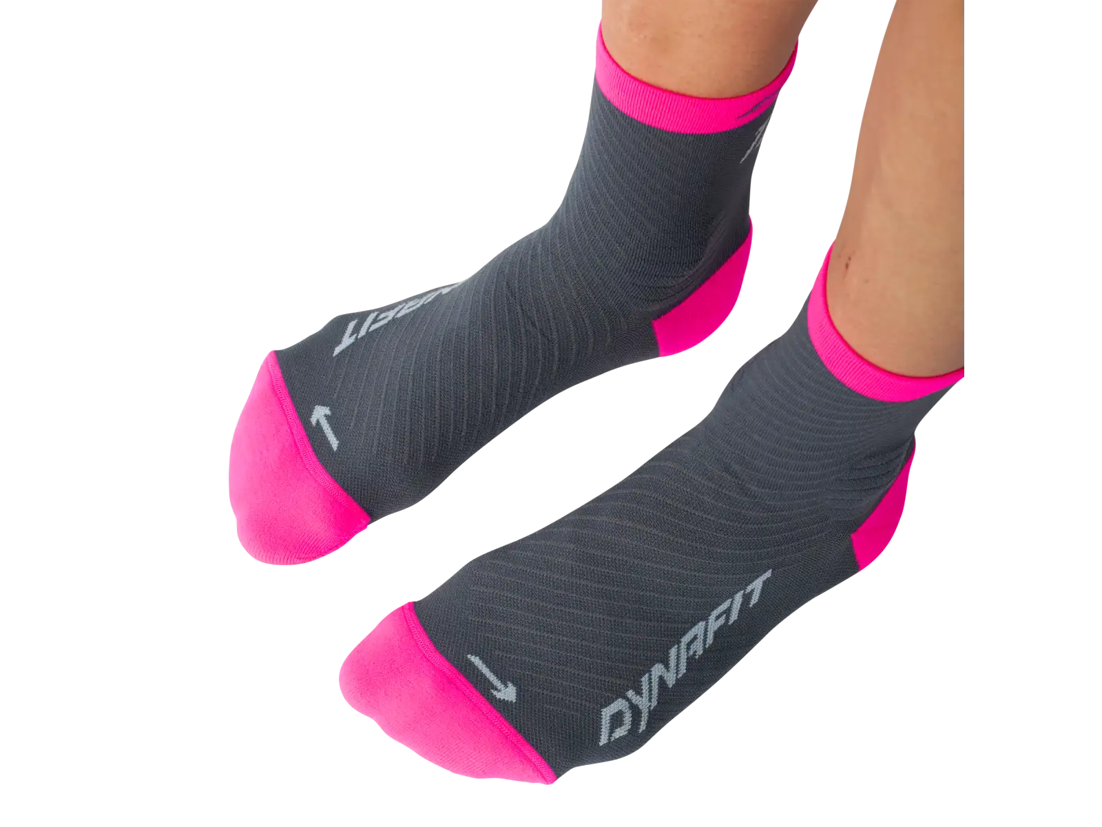 Dynafit Trail Mid skarpety do biegania Cinder/Smoke Blue