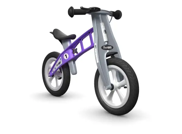 First Bike Street rowerek biegowy dla dzieci fioletowa