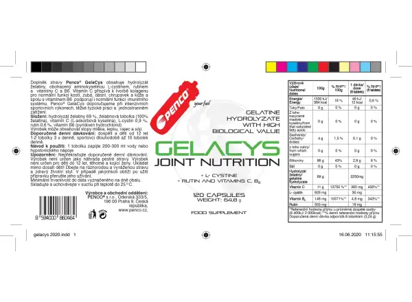 Penco Gelacys 120 tabl.