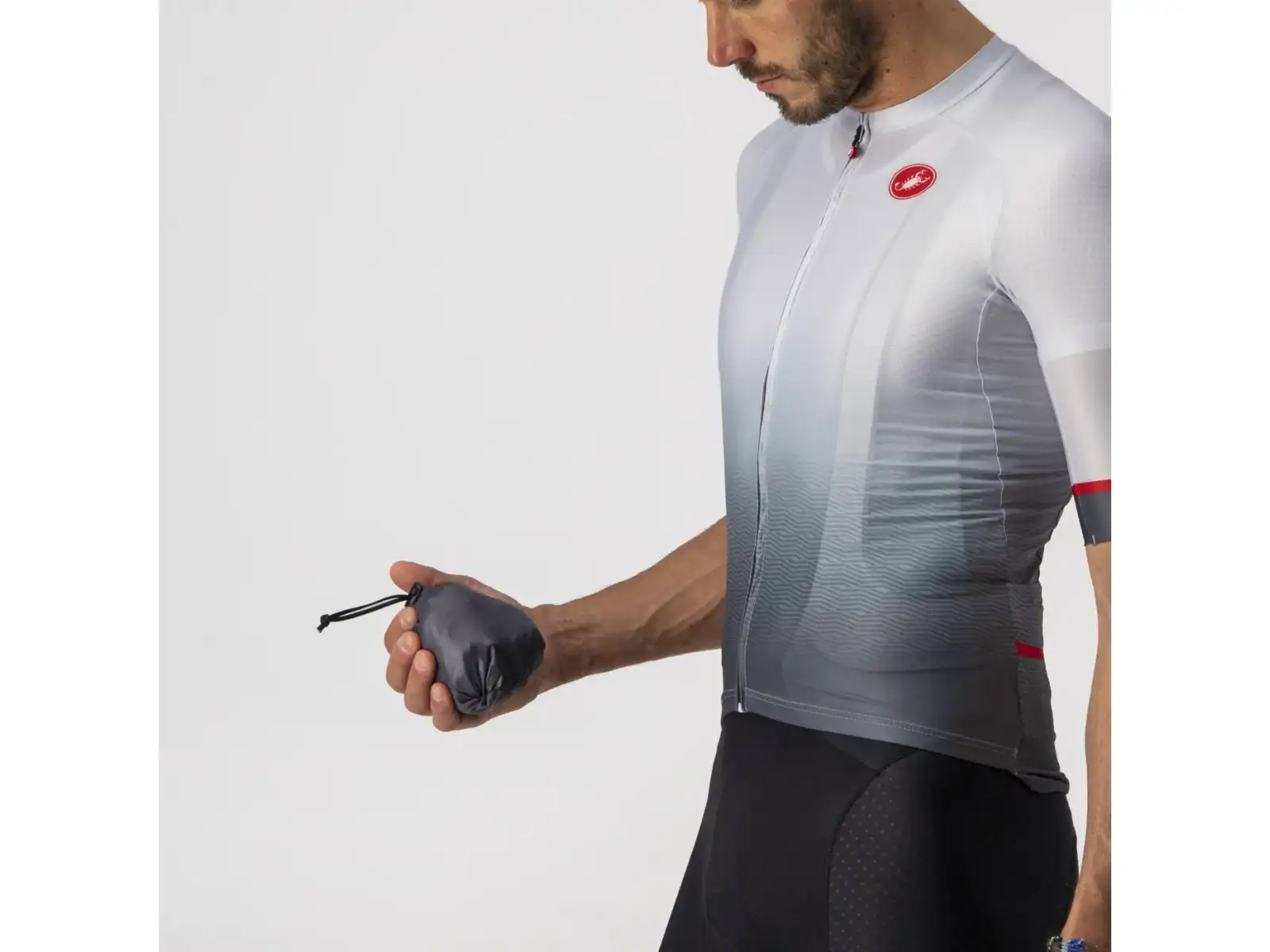 Castelli Aria Shell męska kurtka Dark Gray