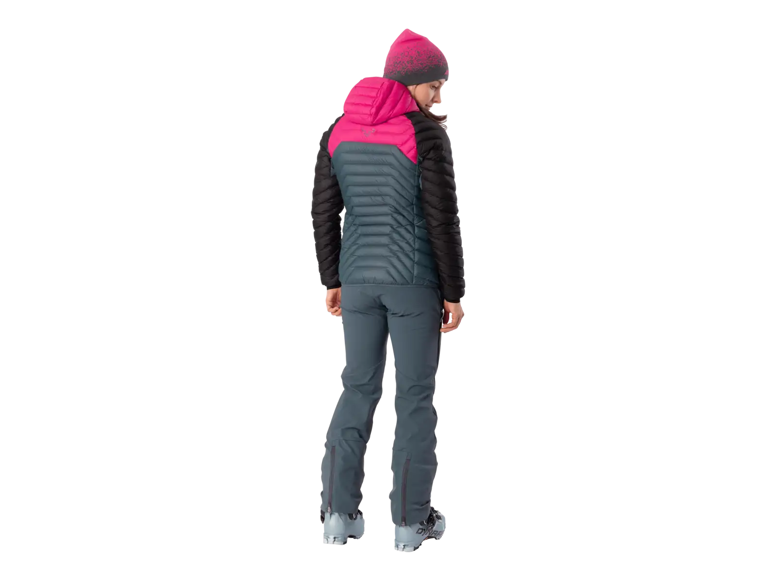 Dynafit Radical Down Hooded damska Kurtka Black Out/6550/0720