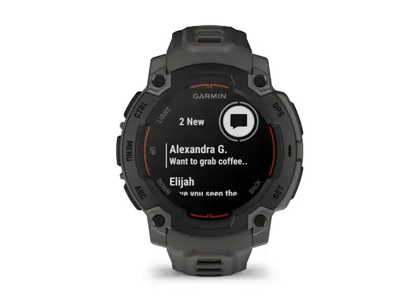Garmin Instinct E 45 mm inteligentny zegarek Black/Charcoal pasek