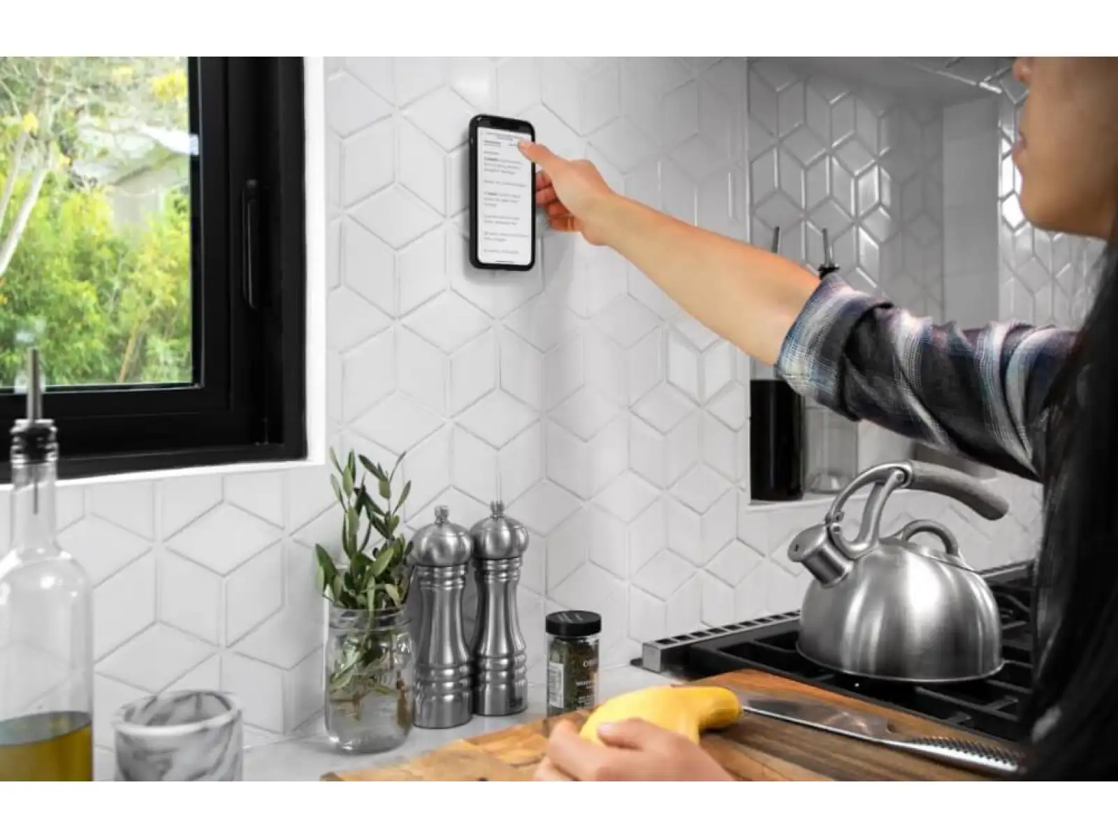 Peak Design Wall Mount magnetyczny uchwyt na telefon Bone