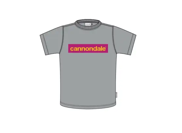 Cannondale Lifestyle uniseks koszulka z krótkim rękawem Mgr/Orc/Pyl