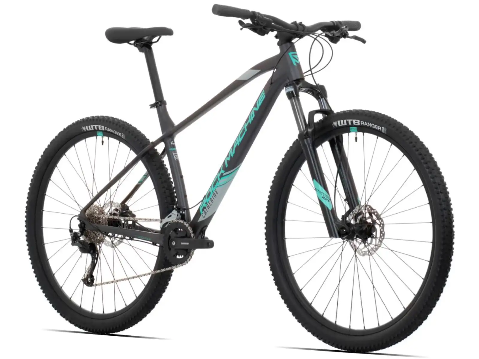 Rock Machine Catherine 20-29 mat anthracite grey/mint green/grey rower górski