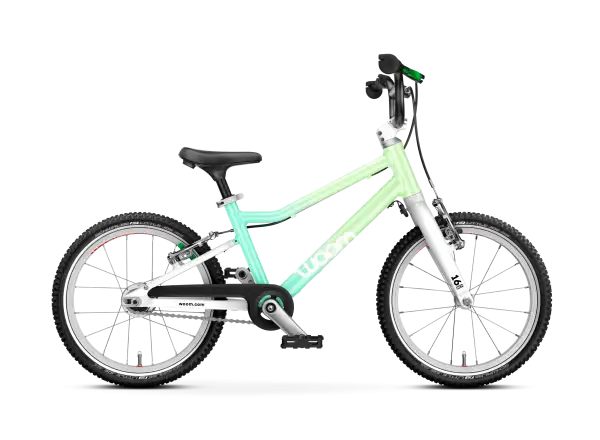 Woom GO 3 Automagic rower dziecięcy 16 Spearmint Crush Limited