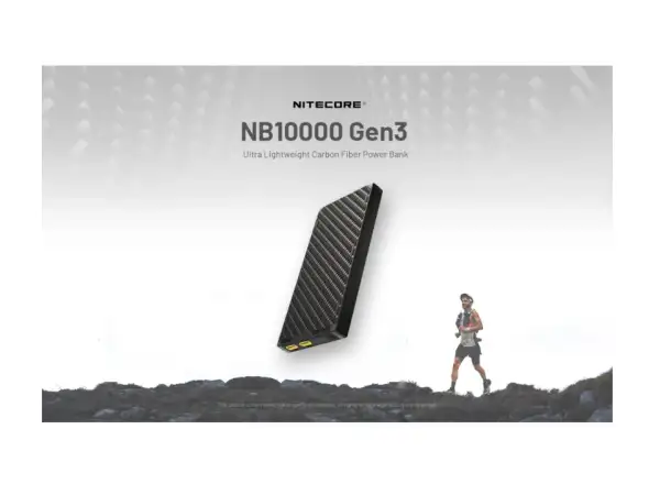 Nitecore wydajny Powerbank NB10000 Gen3
