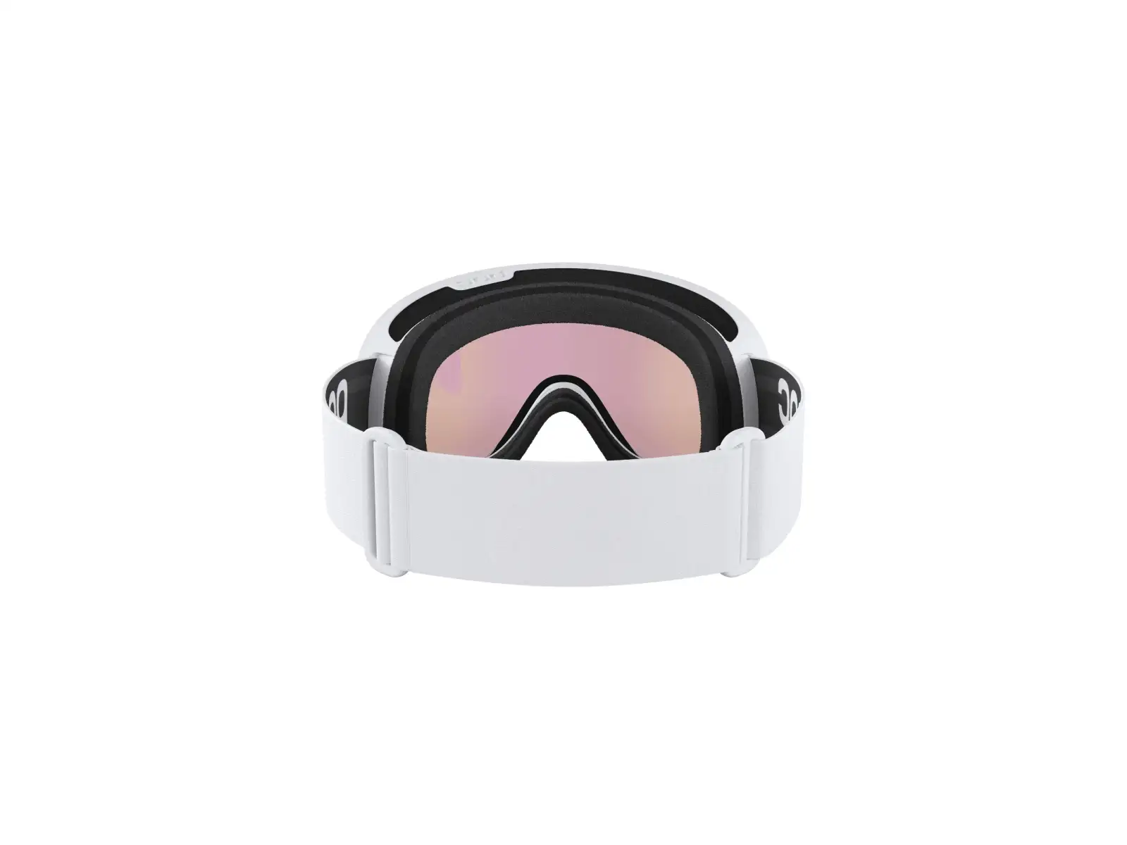 POC Retina WF gogle narciarskie Hydrogen White/Partly Sunny Orange
