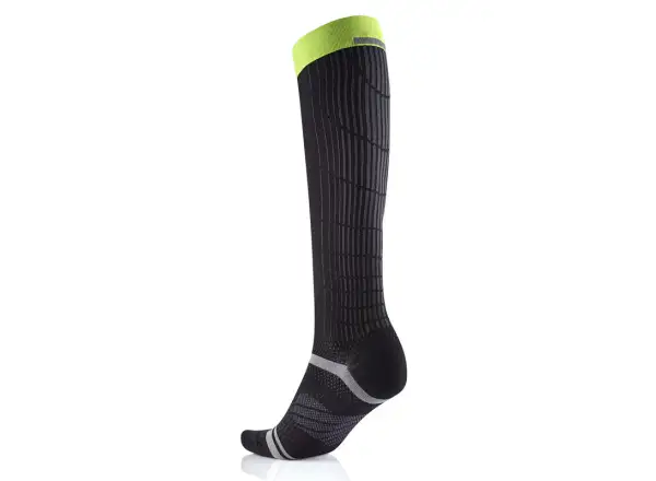 Sidas Endurance Racing Knee skarpety do biegania Black/Yellow