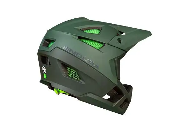 Endura MT500 Full Face kask green forest