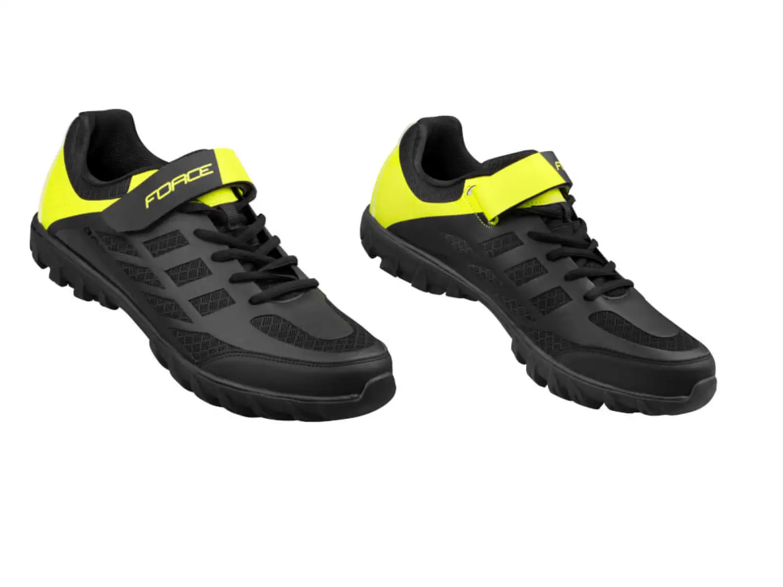 Force GO2 MTB męskie buty czarna/fluo