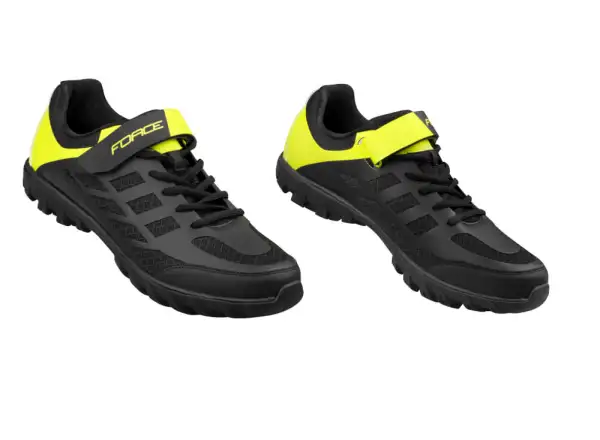 Force GO2 MTB męskie buty czarna/fluo