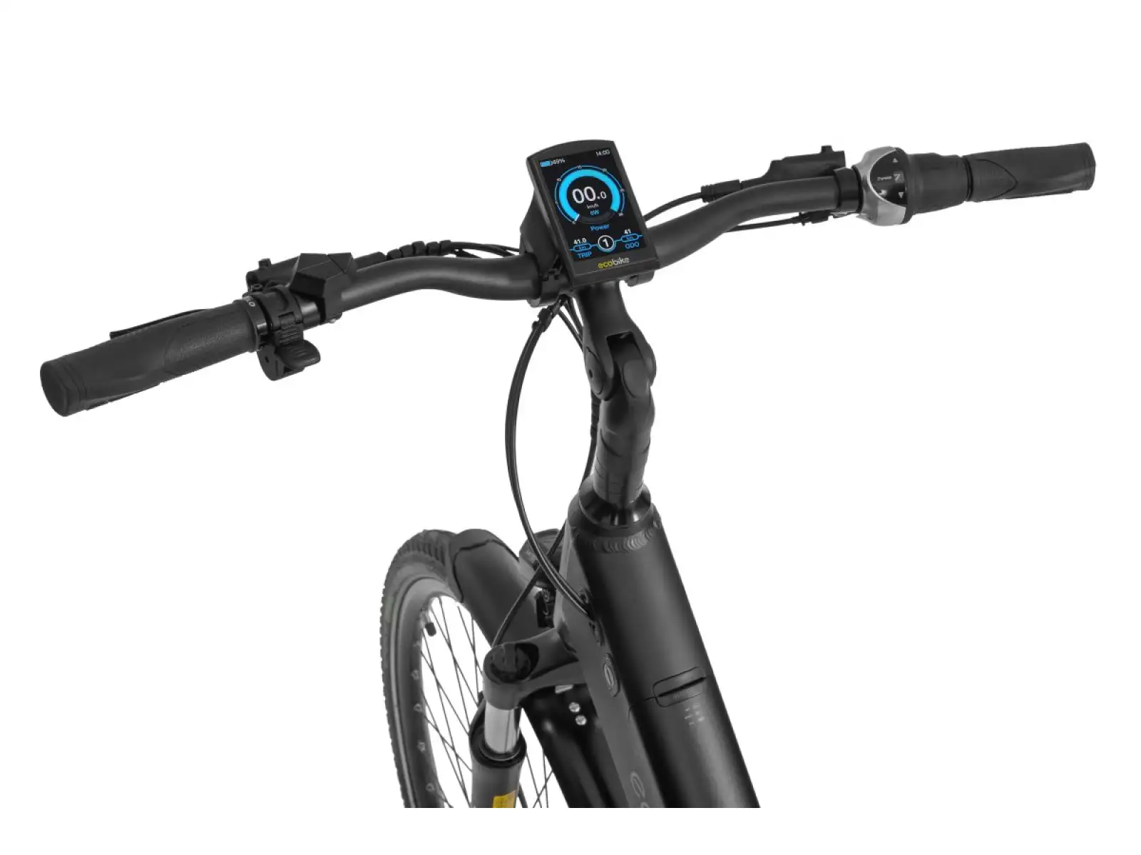 Ecobike LX miejski rower elektryczny 672 Wh Black