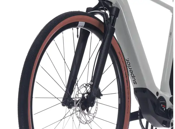 Superior iXR 6.5 elektryczny rower gravel Matte Green Grey