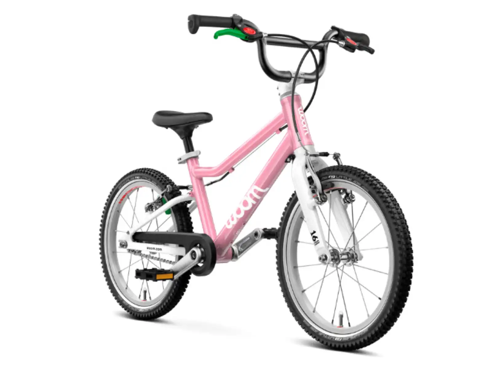 Woom Go 3 rower dziecięcy 16" Powder Pink