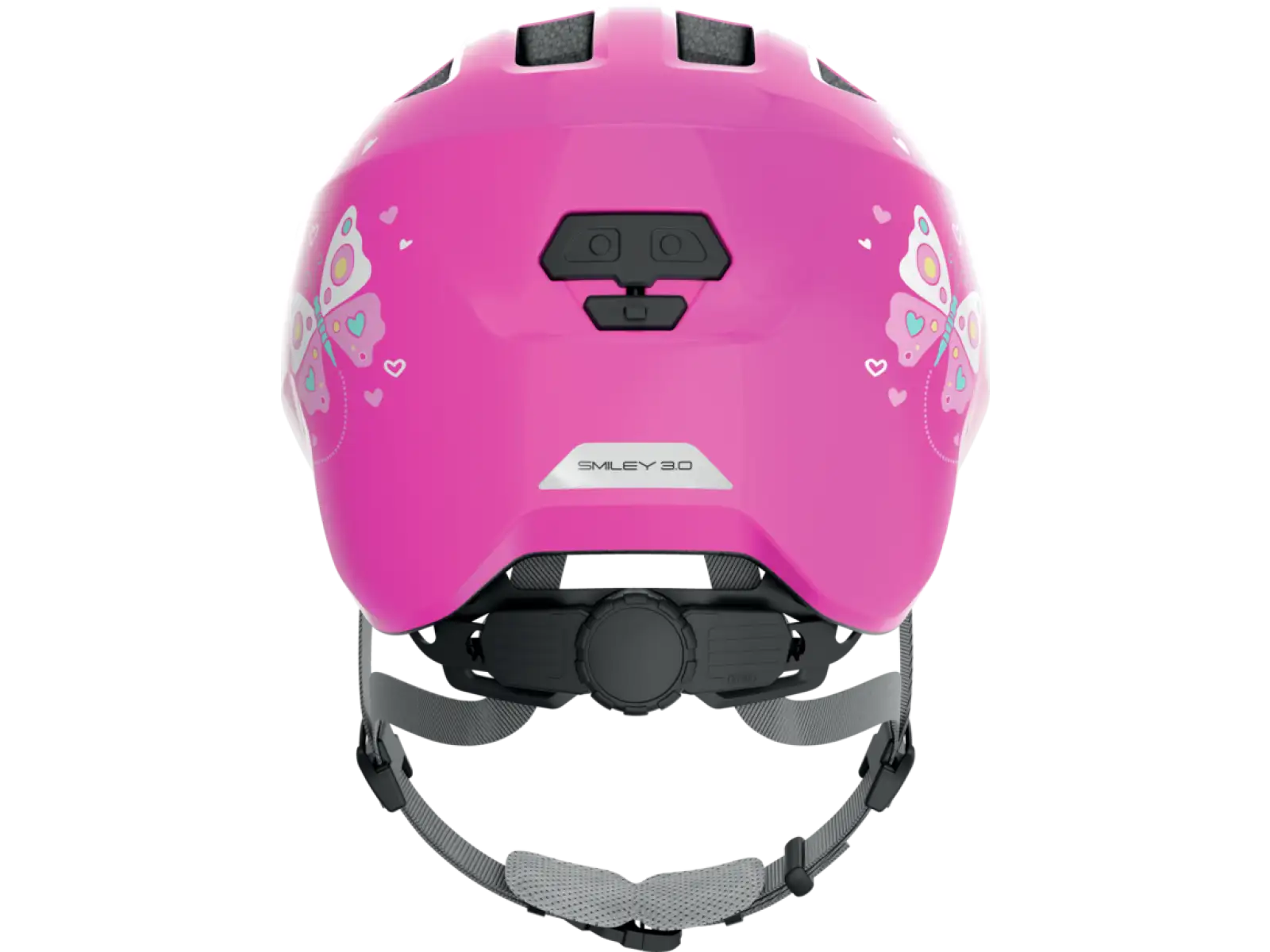 Abus Smiley 3.0 kask dziecięcy Pink Butterfly