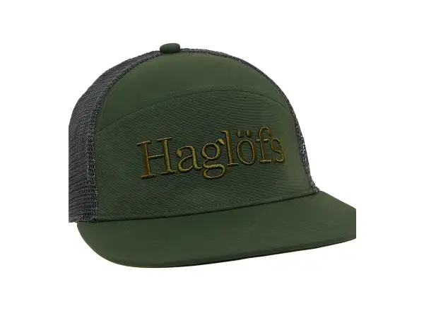 Haglöfs czapka z daszkiem Trucker Seaweed Green/Magnetite