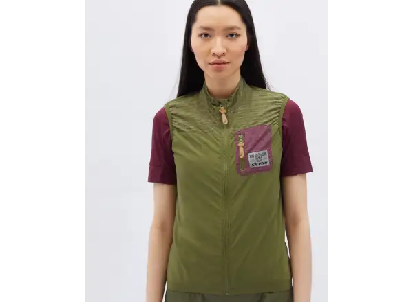 Silvini Caira damska gravel kamizelka Olive/Plum