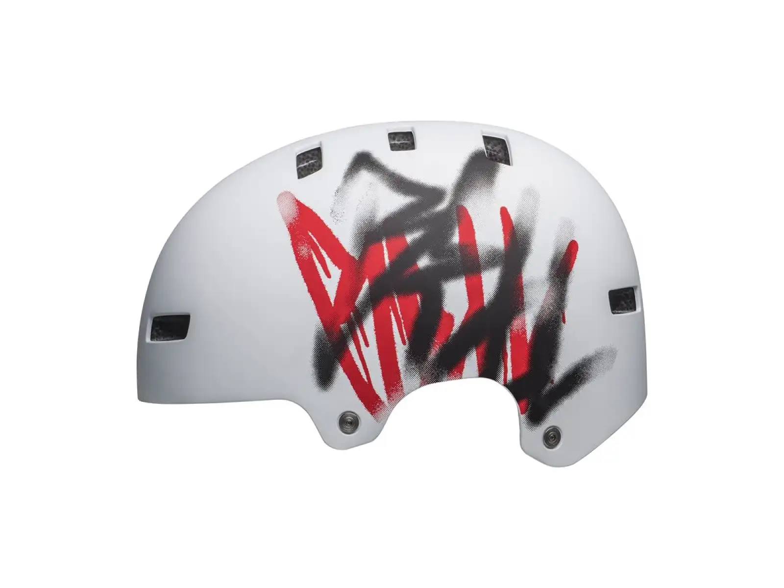 Bell Local kask Mat White Scribble