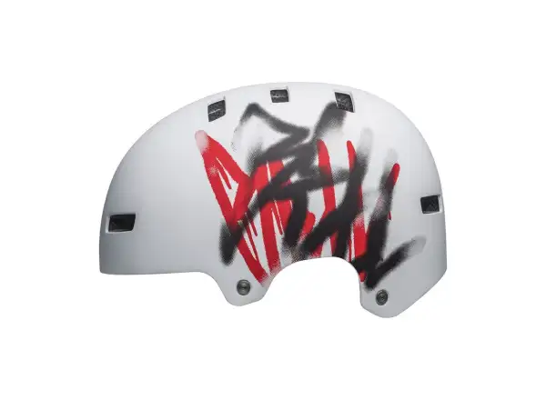 Bell Local kask Mat White Scribble