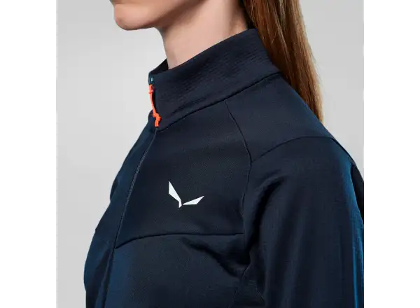 Salewa Puez Cammino Polarlite Half-Zip damska bluza Navy Blazer