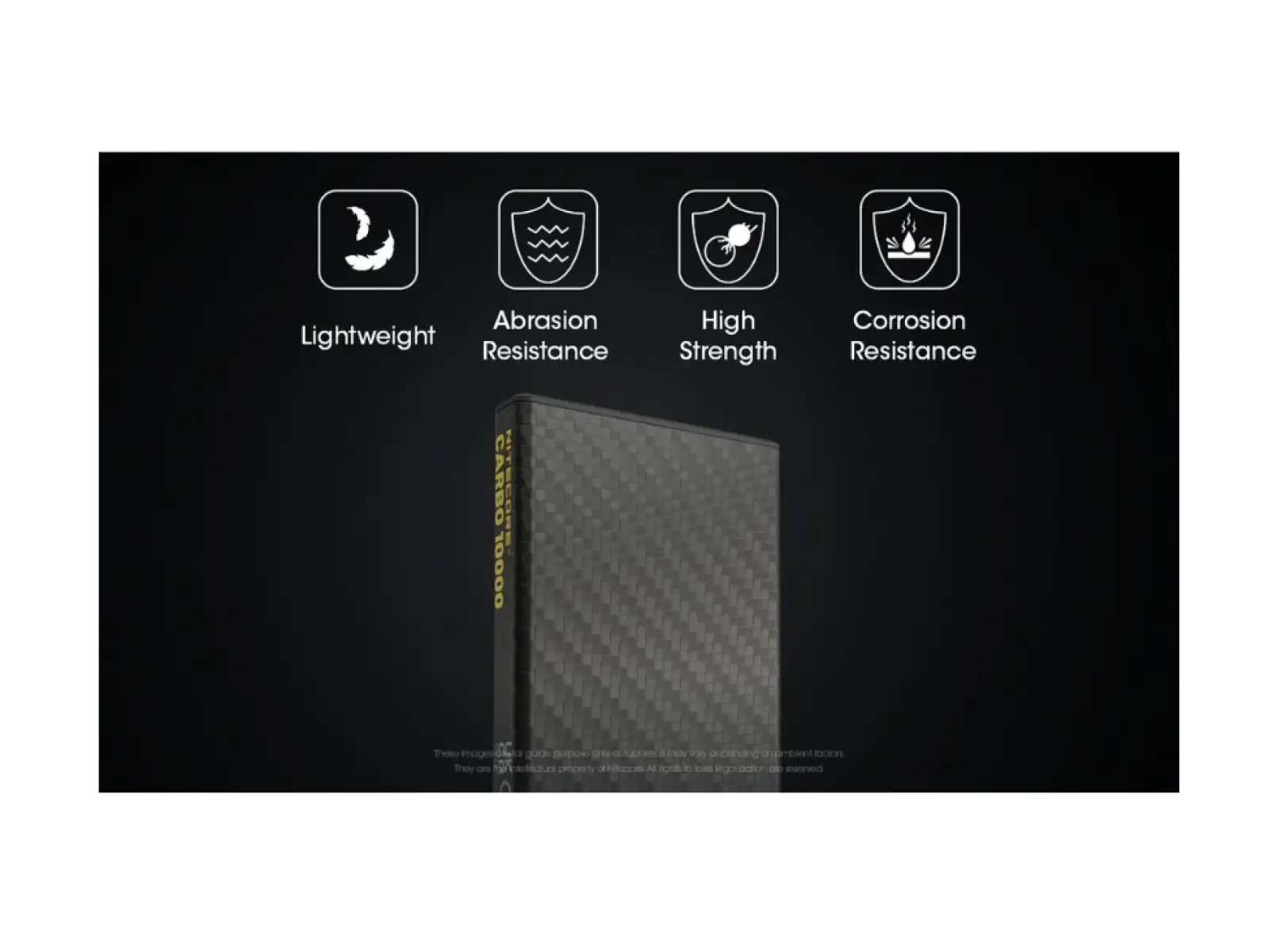 Nitecore wydajny Powerbank CARBO 10000, USB-C, 10000 mAh