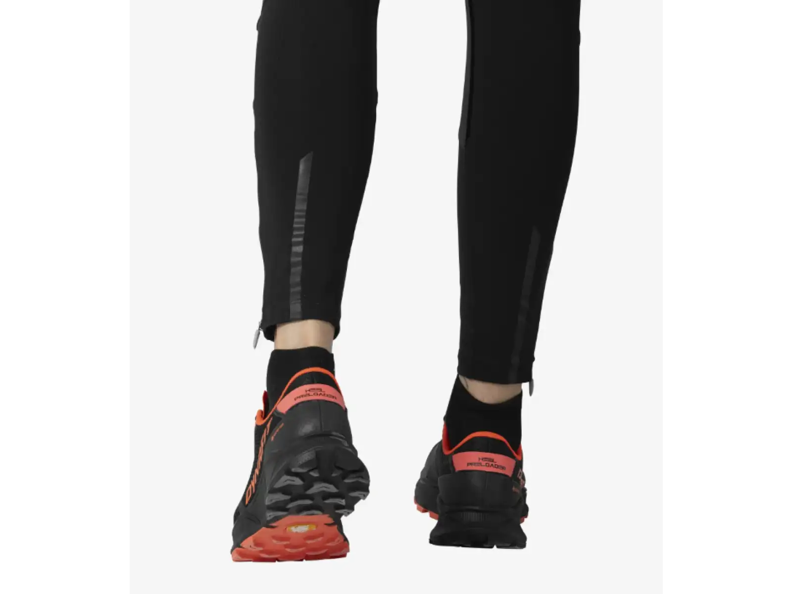 Dynafit Alpine Softshell Hybrid damskie spodnie do biegania Black Out